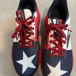 Brooks Women’s Starry Sneakers - Navy, Red, and White